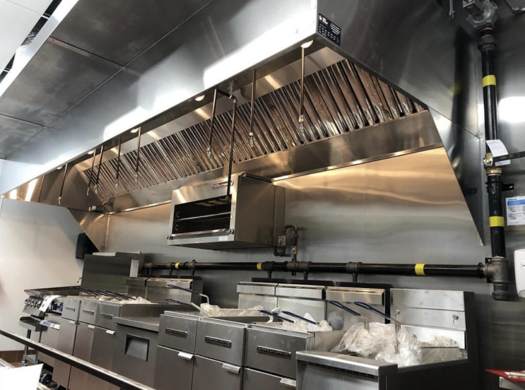 kitchen hood fire suppression system