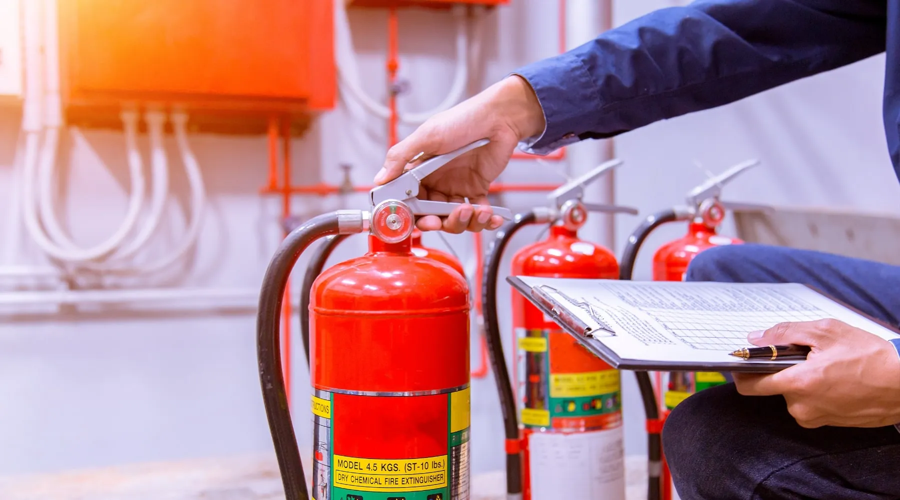 fire extinguisher for commercial kitchen